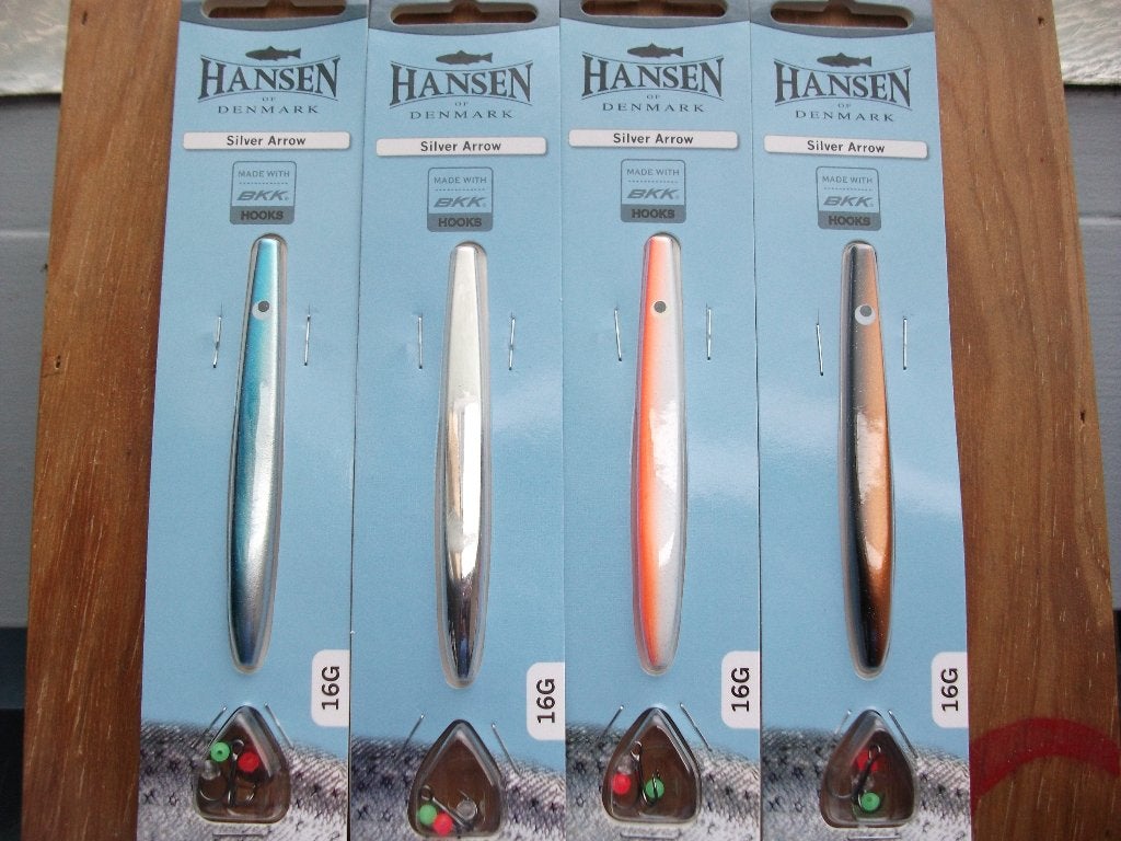 16 grams Hansen Silver Arrow zeebaars lepel / kunstaas lepel, Ophalen of Verzenden, Nieuw, Overige typen