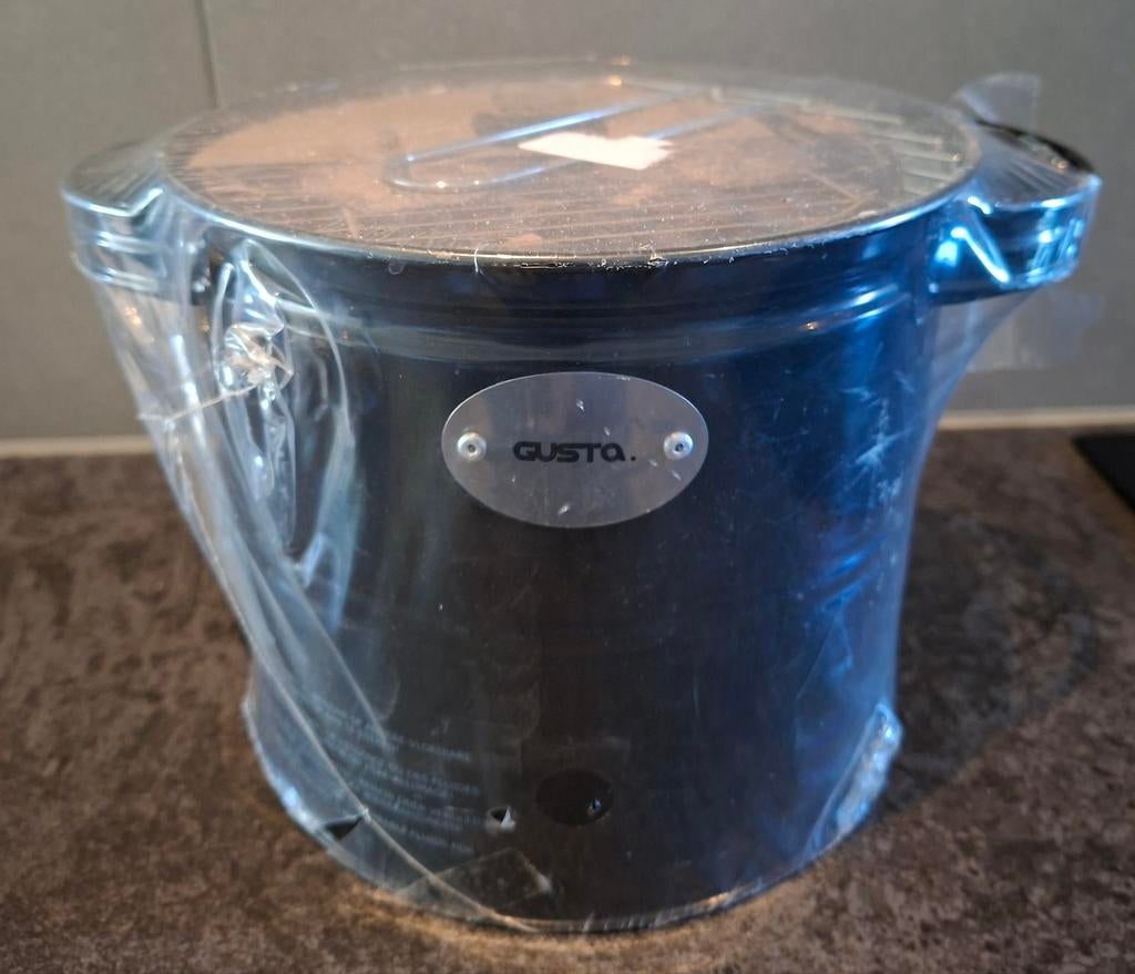 Gusto mini barrel houtskool bbq, Ophalen of Verzenden, Nieuw