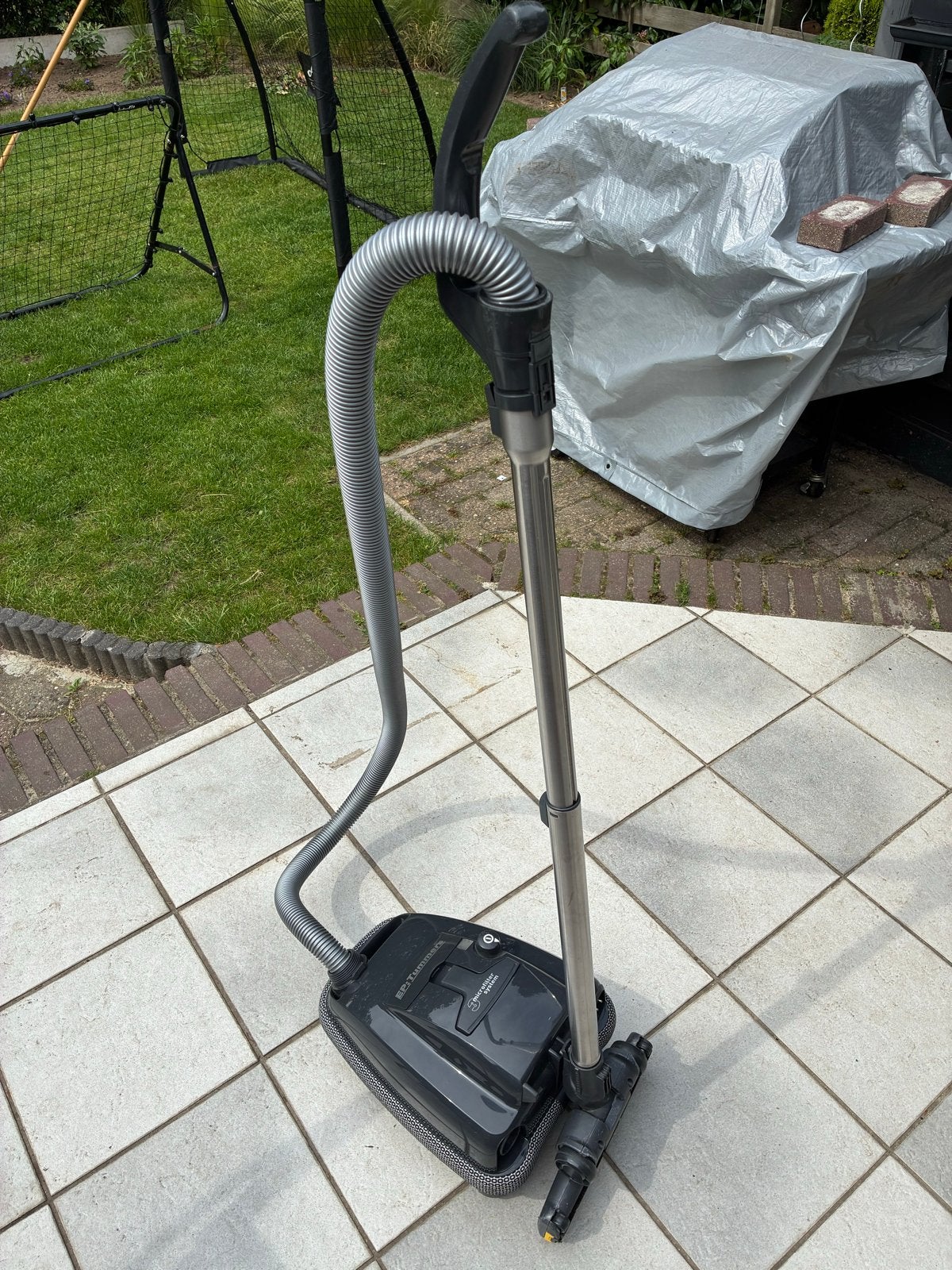 Nette Sebo Airbelt K2 stofzuiger met stootrubber, Witgoed en Apparatuur, Stofzuigers, Overige merken, Gebruikt, Sledestofzuiger