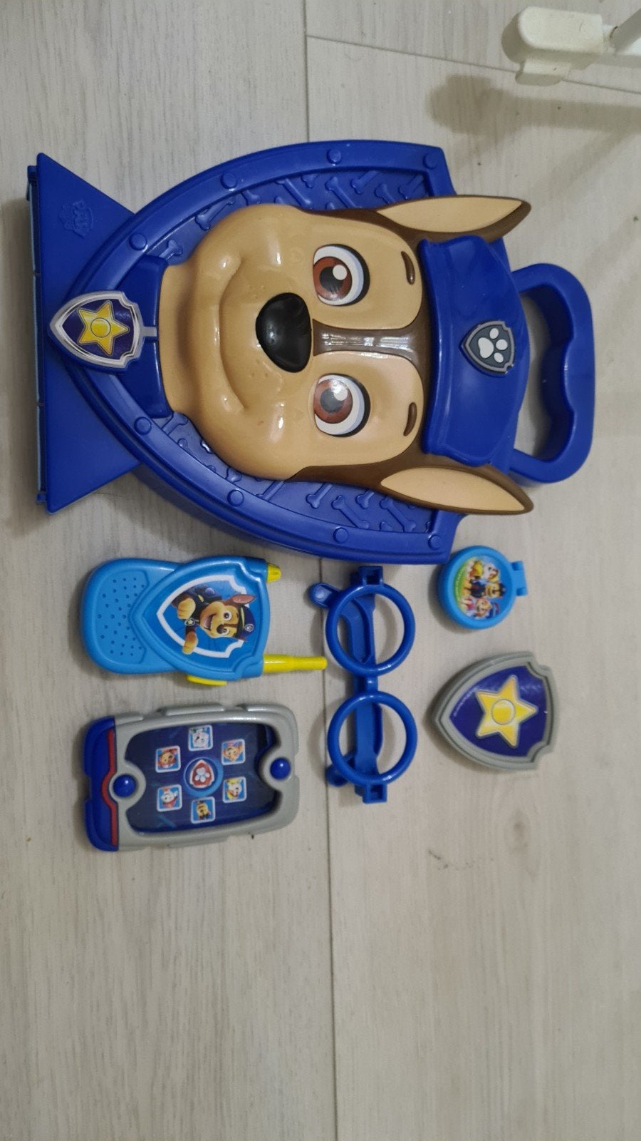 Paw Patrol Chase speelset met accessoires, Ophalen of Verzenden, Gebruikt, Jongen of Meisje