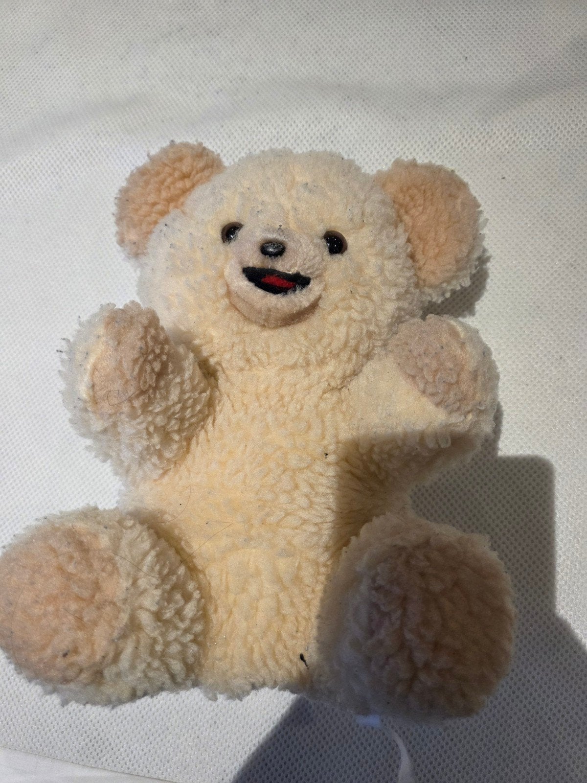 knuffel/handpop van Robijn, Overige karakters, Ophalen of Verzenden, Zo goed als nieuw, Beer