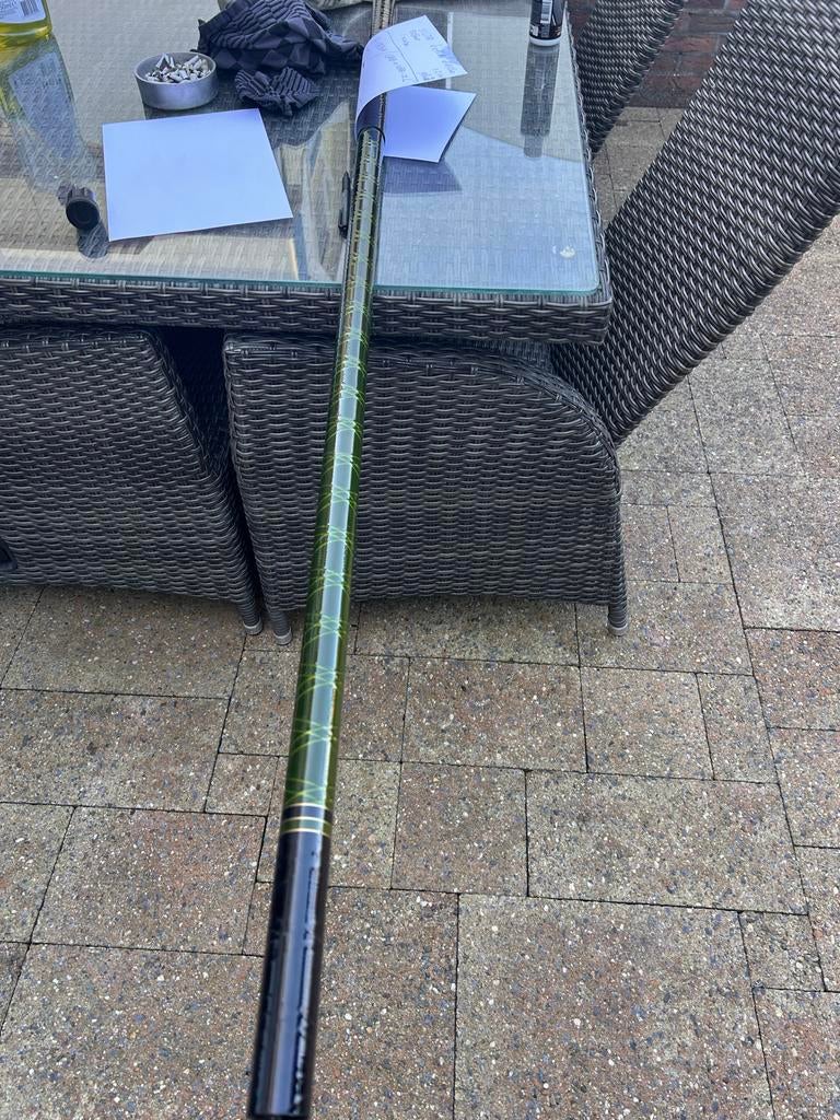 Shakespeare Sigma GLI Carbon Kevlar Hengel. 9,5m lang, Watersport en Boten, Hengelsport | Algemeen, Ophalen, Zo goed als nieuw