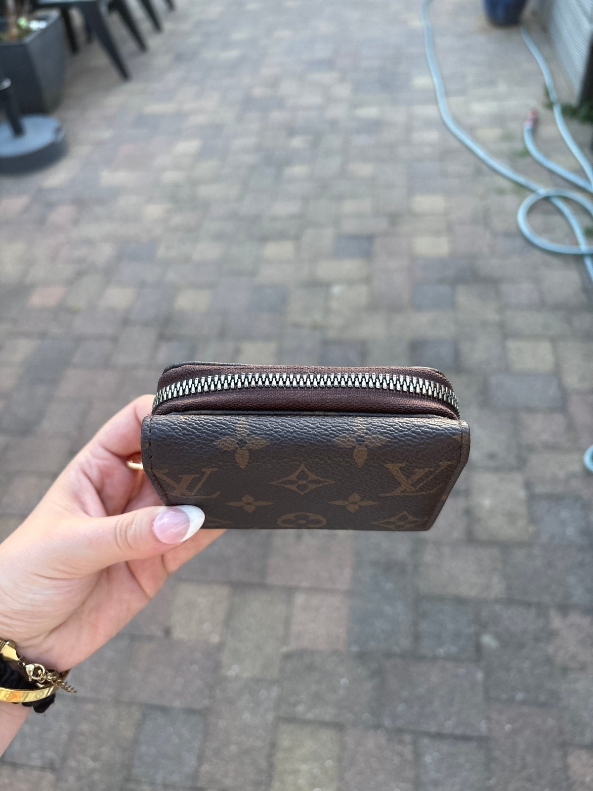 Louis Vuitton Monogram Portemonnee, Sieraden, Tassen en Uiterlijk, Portemonnees, Ophalen of Verzenden, Zo goed als nieuw, Bruin