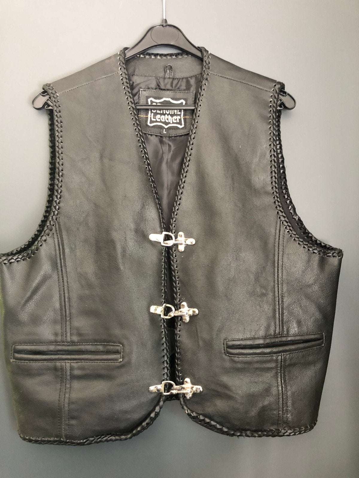 motorvest met metallica master of puppets   back batch L., Verzamelen, Ophalen, Zo goed als nieuw, Kleding