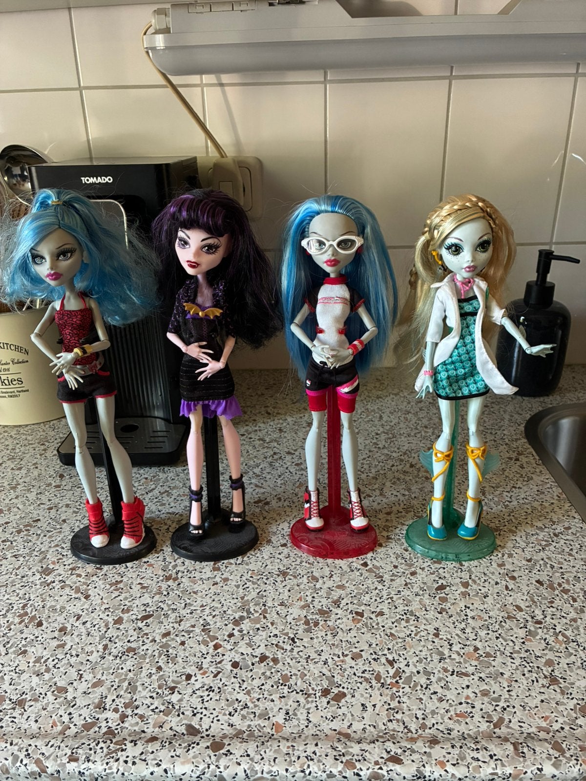 Te koop Monster High verzameling 42 poppen, Verzamelen, Ophalen, Zo goed als nieuw, Pop