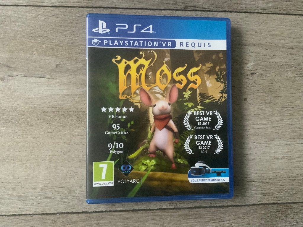 Playstation 4 - Moss PSVR VR voor de PS4, Avontuur en Actie, Vanaf 18 jaar, 1 speler, Virtual Reality