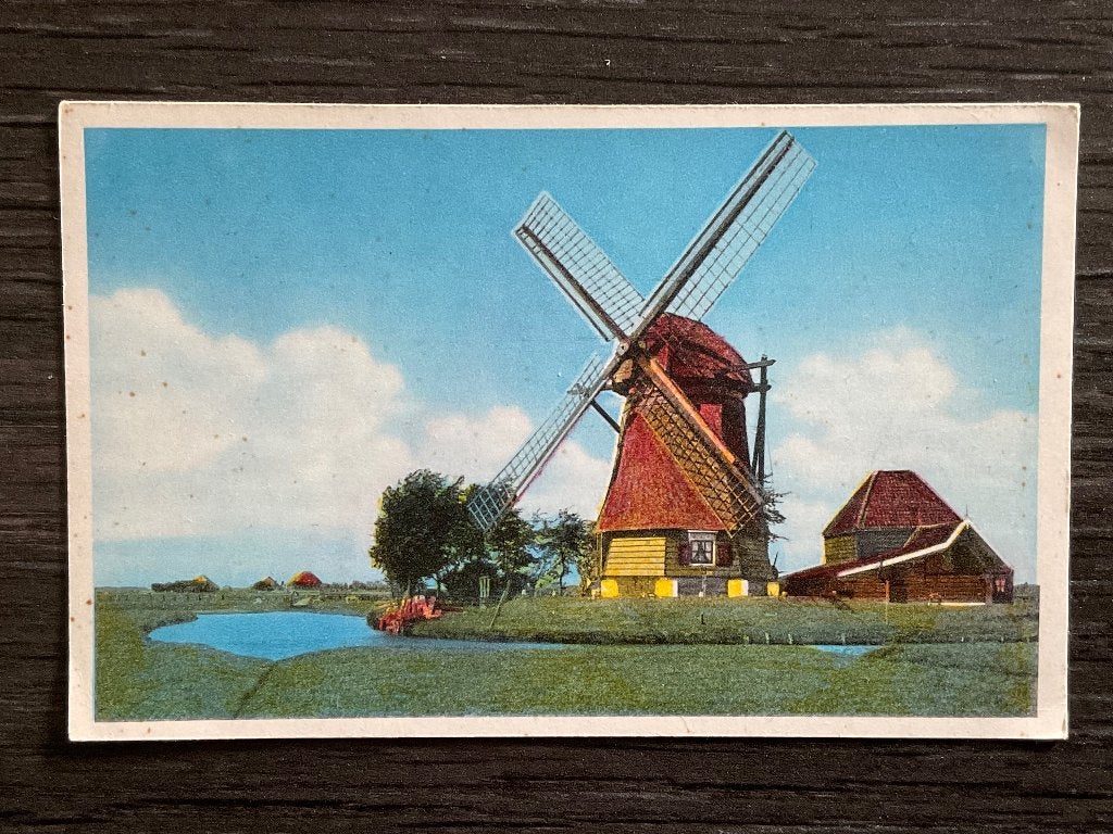 Ansichtkaart Molenserie Nr 5  - Dutch Windmills, Verzamelen, Ophalen, Ongelopen, Noord-Brabant