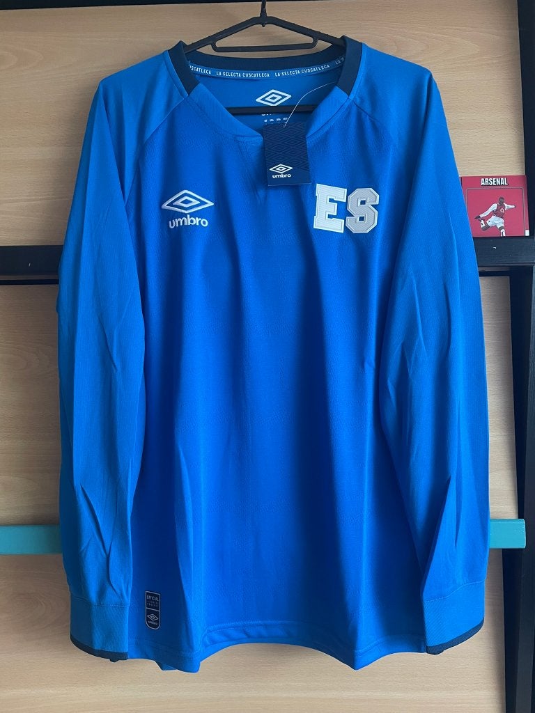 El Salvador Umbro Voetbalshirt Blauw Maat S Nieuw, Blauw, Nieuw, Ophalen of Verzenden, Voetbal