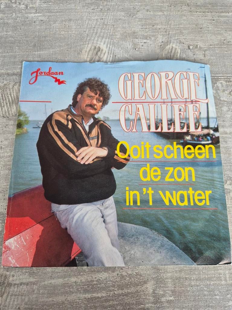 Zeldzame piraten single van George Callee ooit scheen de zon, Ophalen of Verzenden, Gebruikt, 7 inch