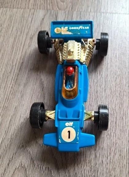 Vintage formule 1 raceauto ELF Goodyear retro blauw, Verzamelen, Ophalen of Verzenden, Gebruikt, Formule 1