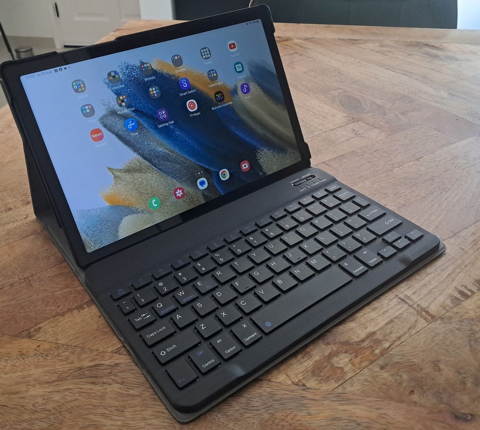 Samsung Galaxy Tab A8 (SM-X200) 64GB met hoes, Computers en Software, Windows Tablets, 10 inch, Gebruikt, Galaxy Tab A8 SM-X200