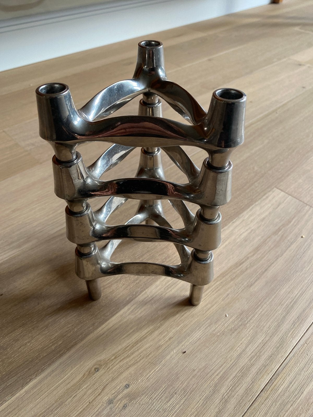 4x Nagel Stoff modulaire kandelaars, Ophalen of Verzenden, Overige materialen