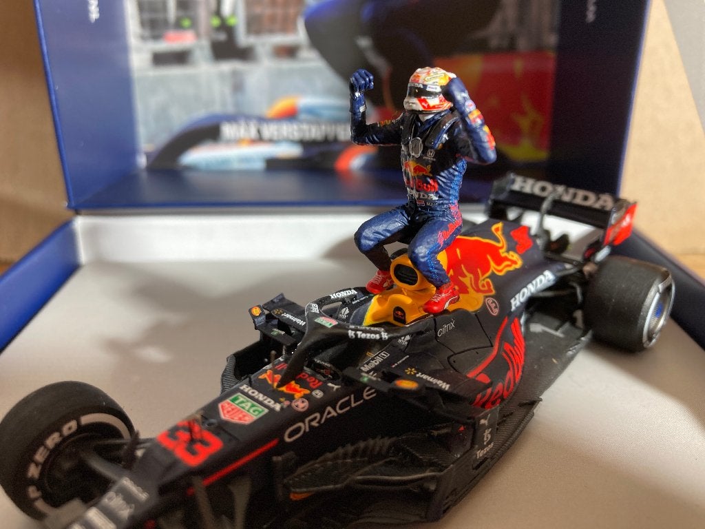 Max Verstappen 1:43 Winner Monaco GP 2021 Spark Special, Ophalen of Verzenden, Nieuw, Formule 1