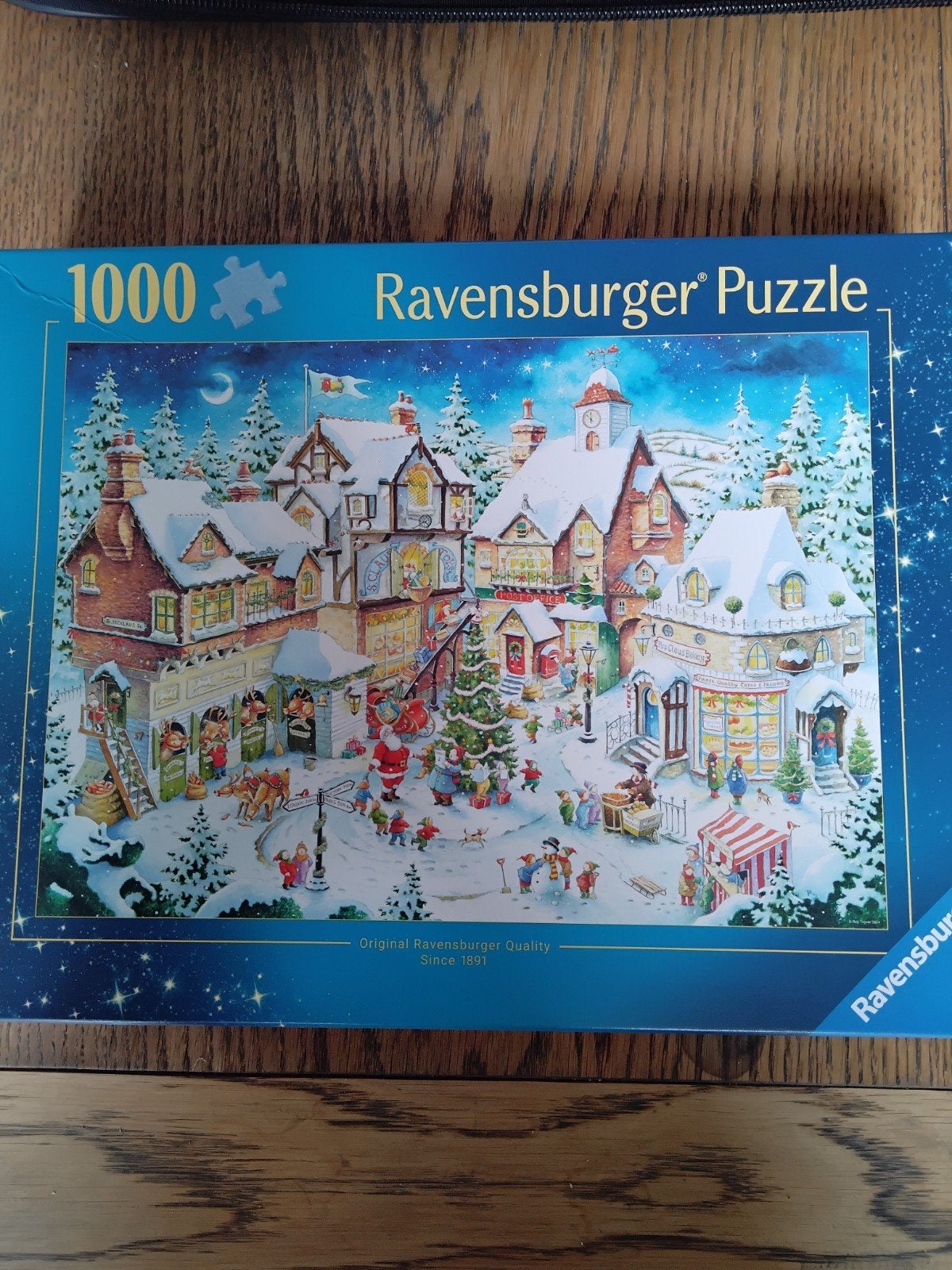 Ravensburger Kerst Puzzel 1000 stukjes, Ophalen of Verzenden, 500 t/m 1500 stukjes, Zo goed als nieuw, Legpuzzel