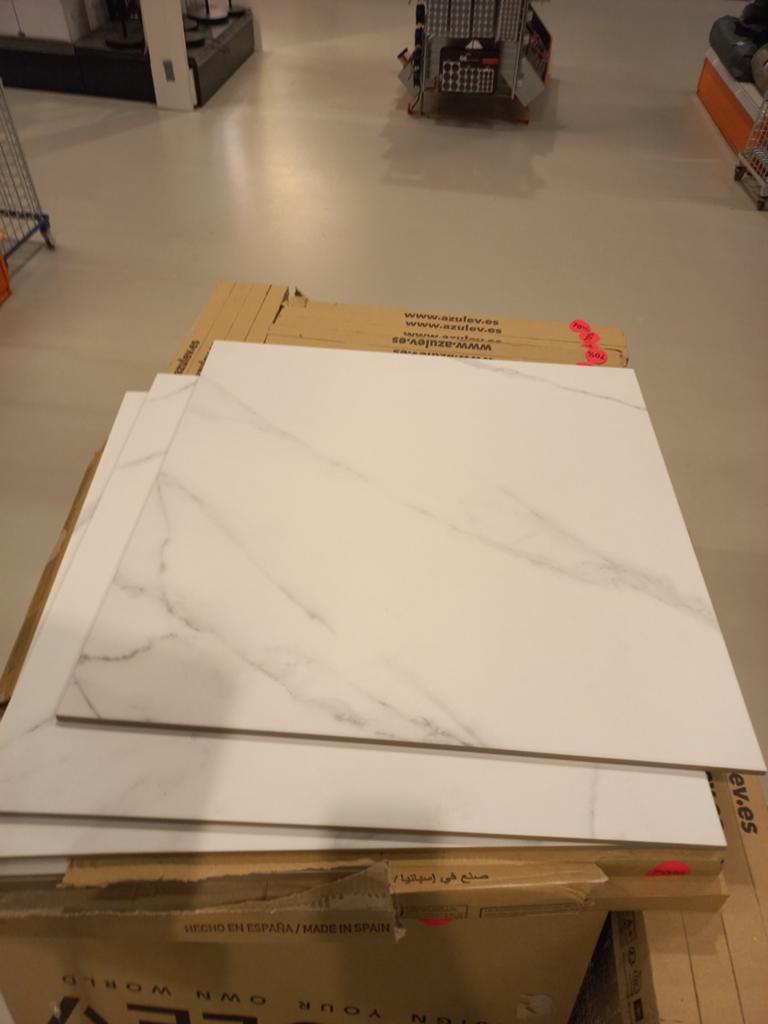 60x60 Keramische Vloertegels - 37 Pakken, 39,96 m², Doe-het-zelf en Verbouw, Tegels, Ophalen, 60 cm of meer, Nieuw, 10 m² of meer