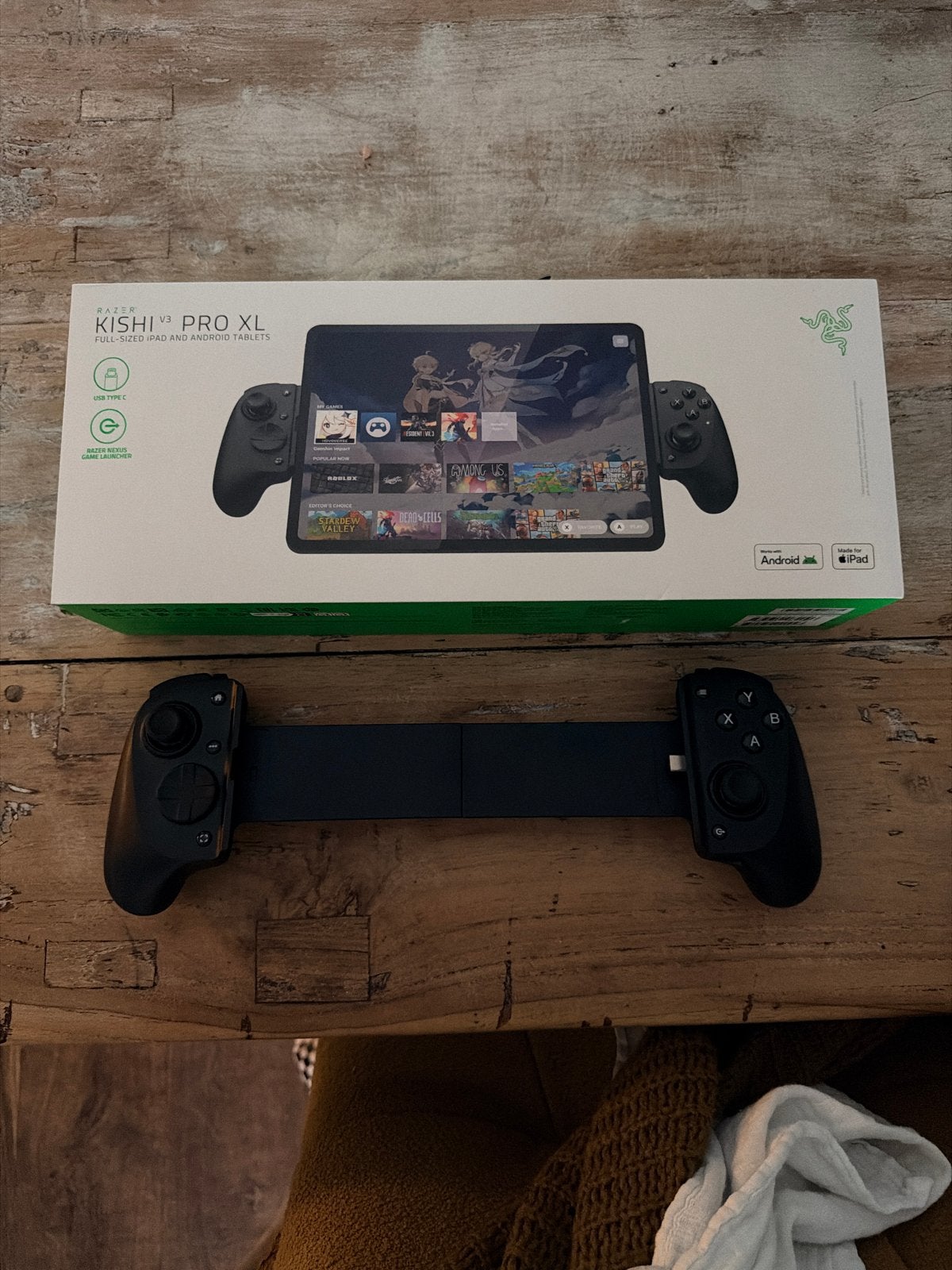 Razer Kishi V3 Pro USB-C Controller - Zo goed als nieuw, Spelcomputers en Games, Spelcomputers | Overige Accessoires, Ophalen of Verzenden