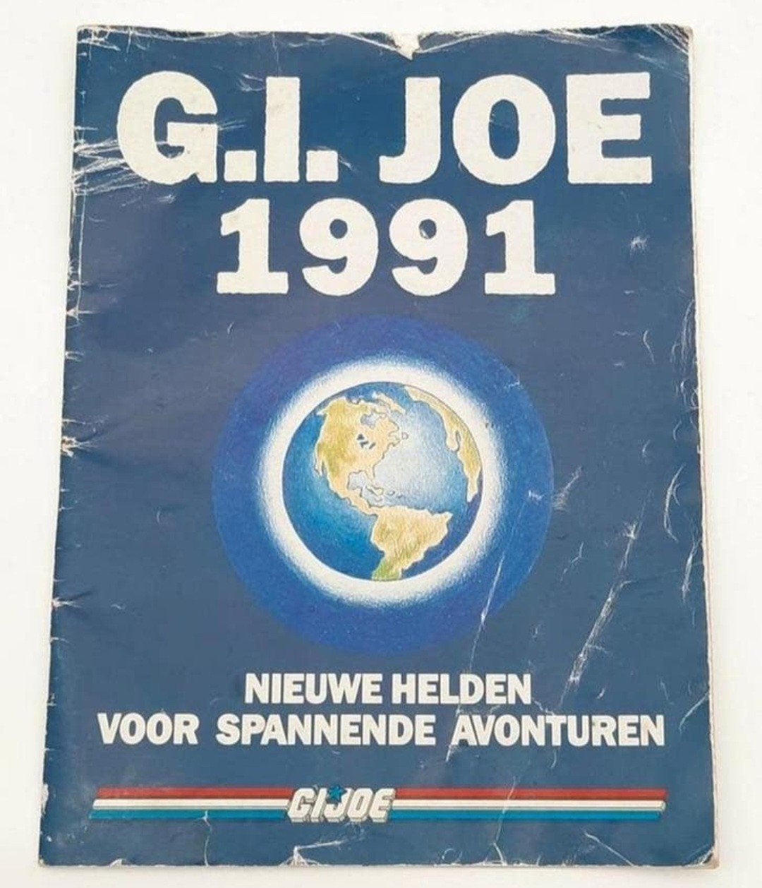 GI Joe 1991 reclame boekje met check-list achterop, Ophalen of Verzenden, Gebruikt