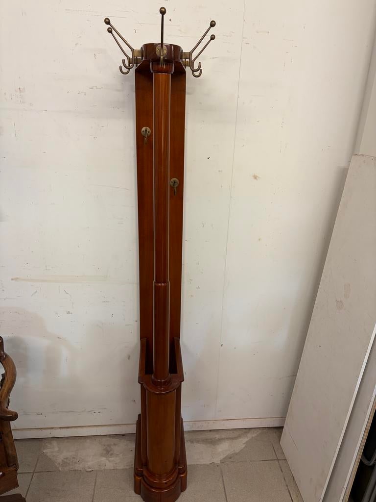 Staande kapstok mahonie van Studio Globe Wernicke, Antiek en Kunst, Ophalen