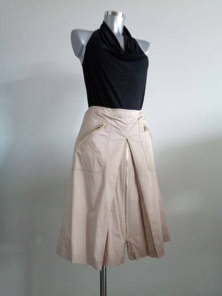 Monique Collignon designer rok camel, maat 36/38 nieuw, Overige kleuren, Nieuw, Ophalen of Verzenden, Knielengte
