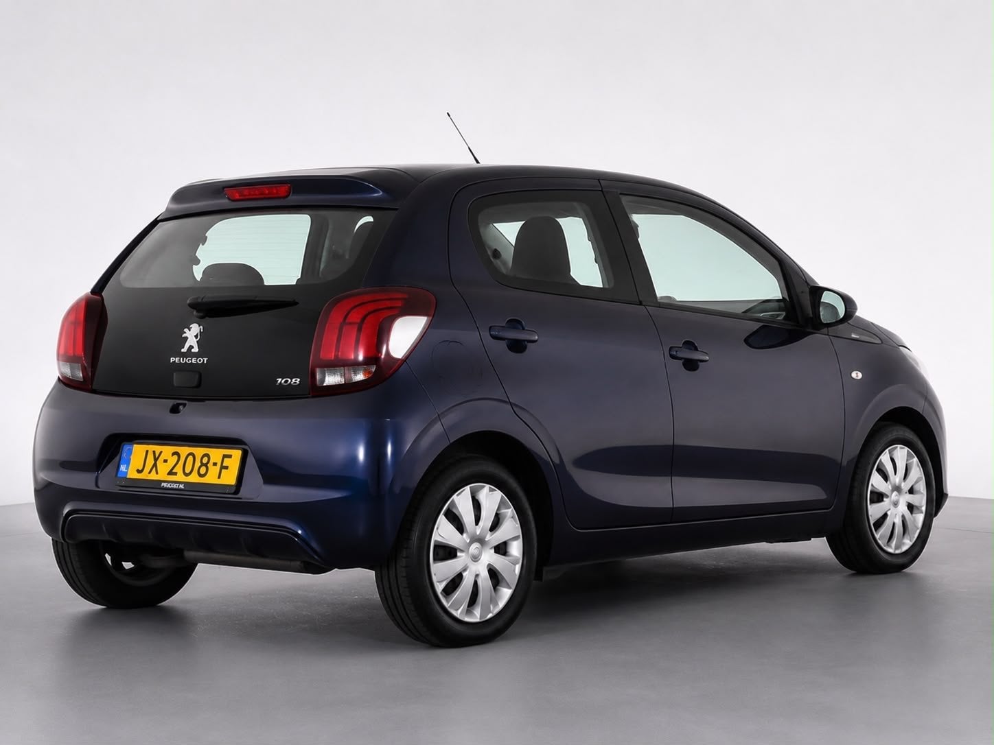 Peugeot 108 1.0 12V E-vti 51KW 5DR 2016 Blauw, Auto's, Peugeot, Voorwielaandrijving, Origineel Nederlands, Bedrijf, Handgeschakeld