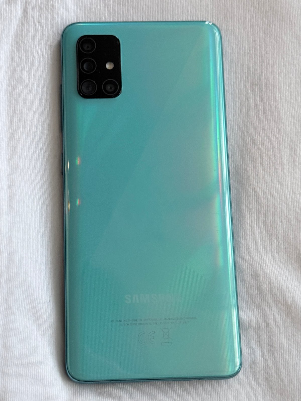 Samsung Galaxy A51 128GB Prism Crush Blue, Gebruikt, Blauw, Touchscreen, Ophalen of Verzenden