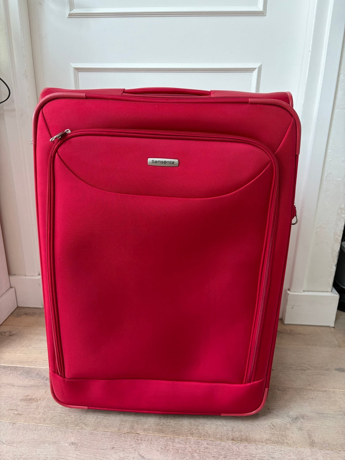 Samsonite reis koffer met wieltjes en uitschuifbare hand, Ophalen, 40 tot 60 cm, 30 cm of meer, Gebruikt