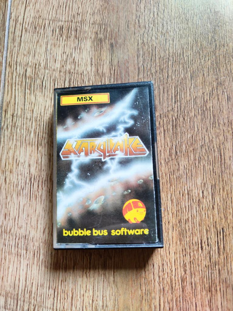 MSX spel - Bubble Bus Software StarQuake, Ophalen of Verzenden
