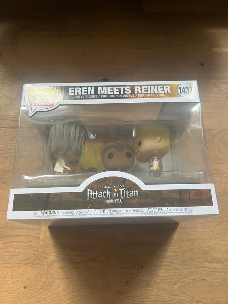 Attack on titan final season eren meets reiner funko pop, Verzamelen, Poppetjes en Figuurtjes, Ophalen of Verzenden