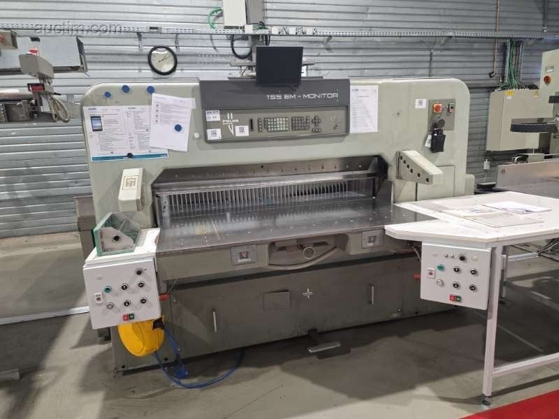 Polar 155 EMC monitor, papiersnijmachine, Ophalen, Gebruikt