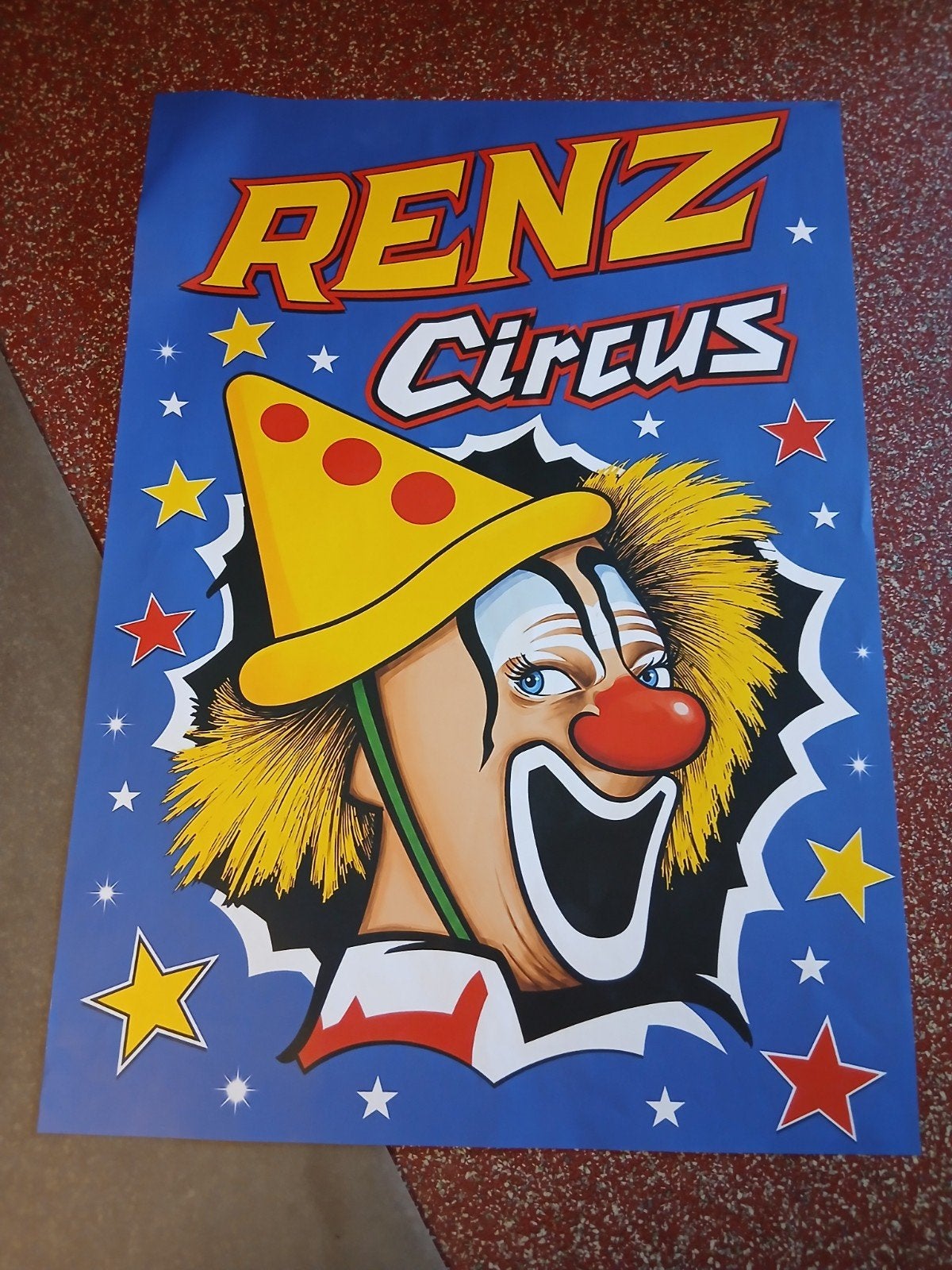 Poster circus Renz, Ophalen of Verzenden, A1 t/m A3