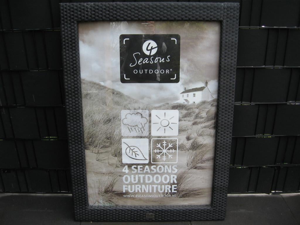 voor veranda overkapping deze grote fotolijst €30.00 nieuw, Ophalen, Nieuw, Kunststof, 75 cm of meer