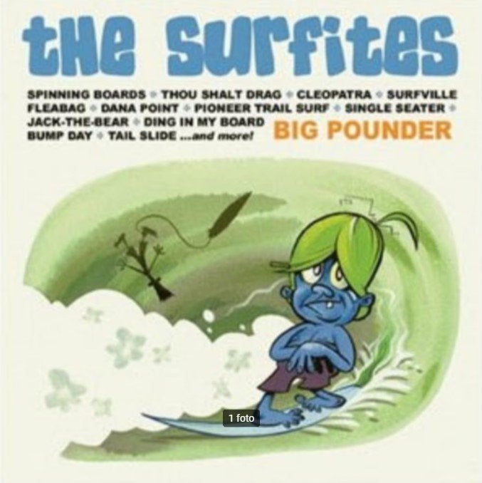 The Surfites – Big Pounder [surf], Verzenden, Zo goed als nieuw, Album