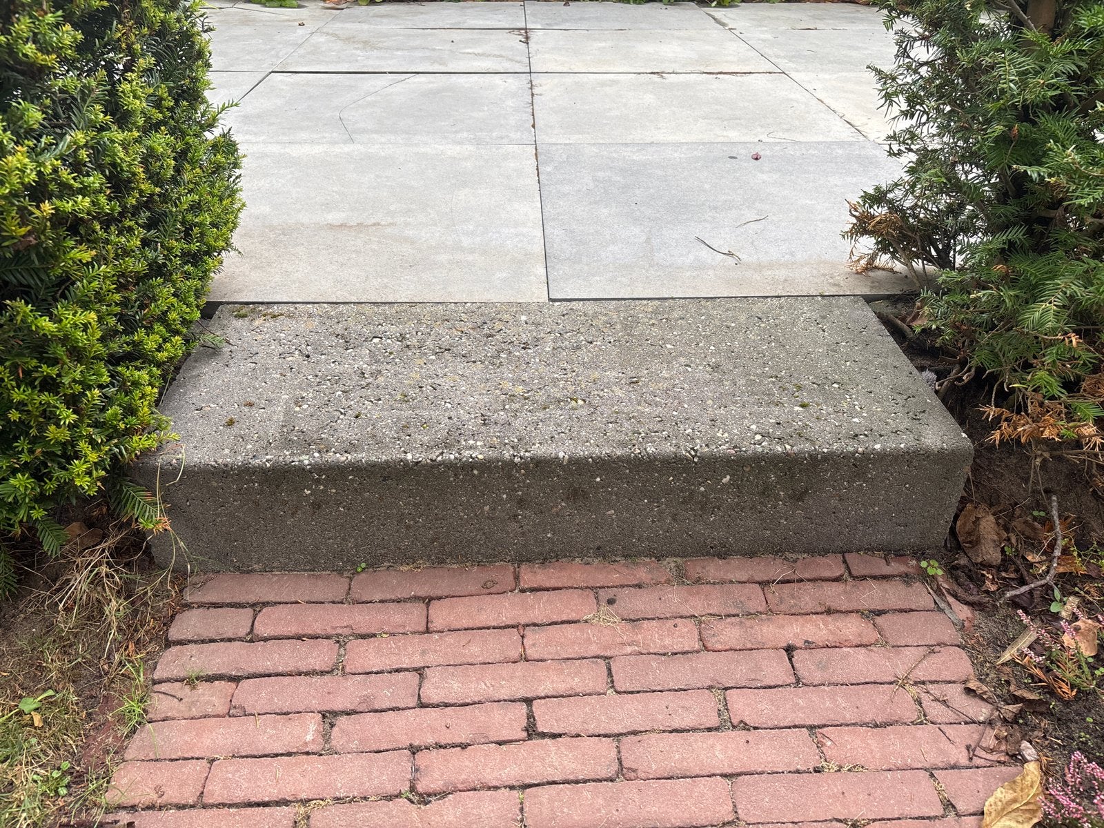 Betonnen traptreden voor tuin of terras, Tuin en Terras, Ophalen, Gebruikt, Beton, Overige typen