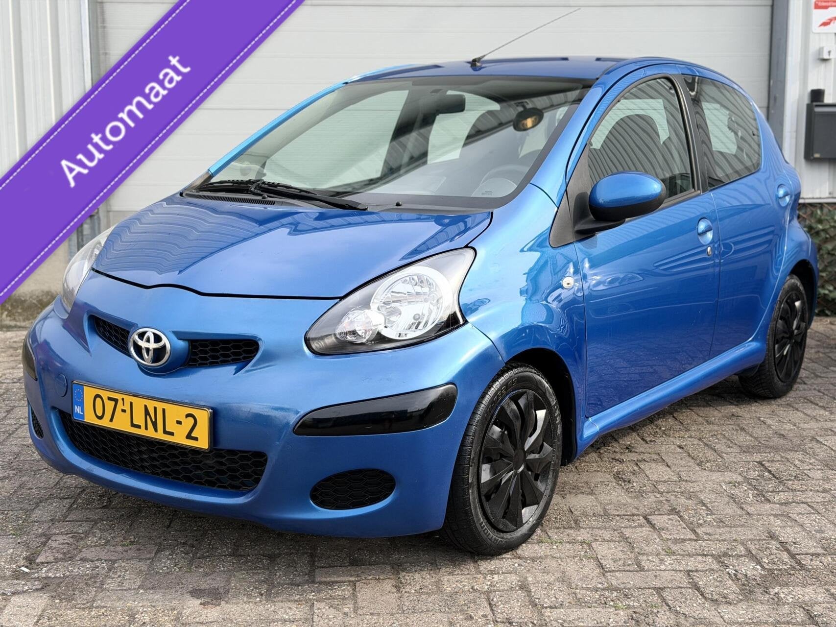 Toyota Aygo 1.0-12V Automaat nieuwe koppeling, Metallic lak, Gebruikt, 68 pk, Origineel Nederlands
