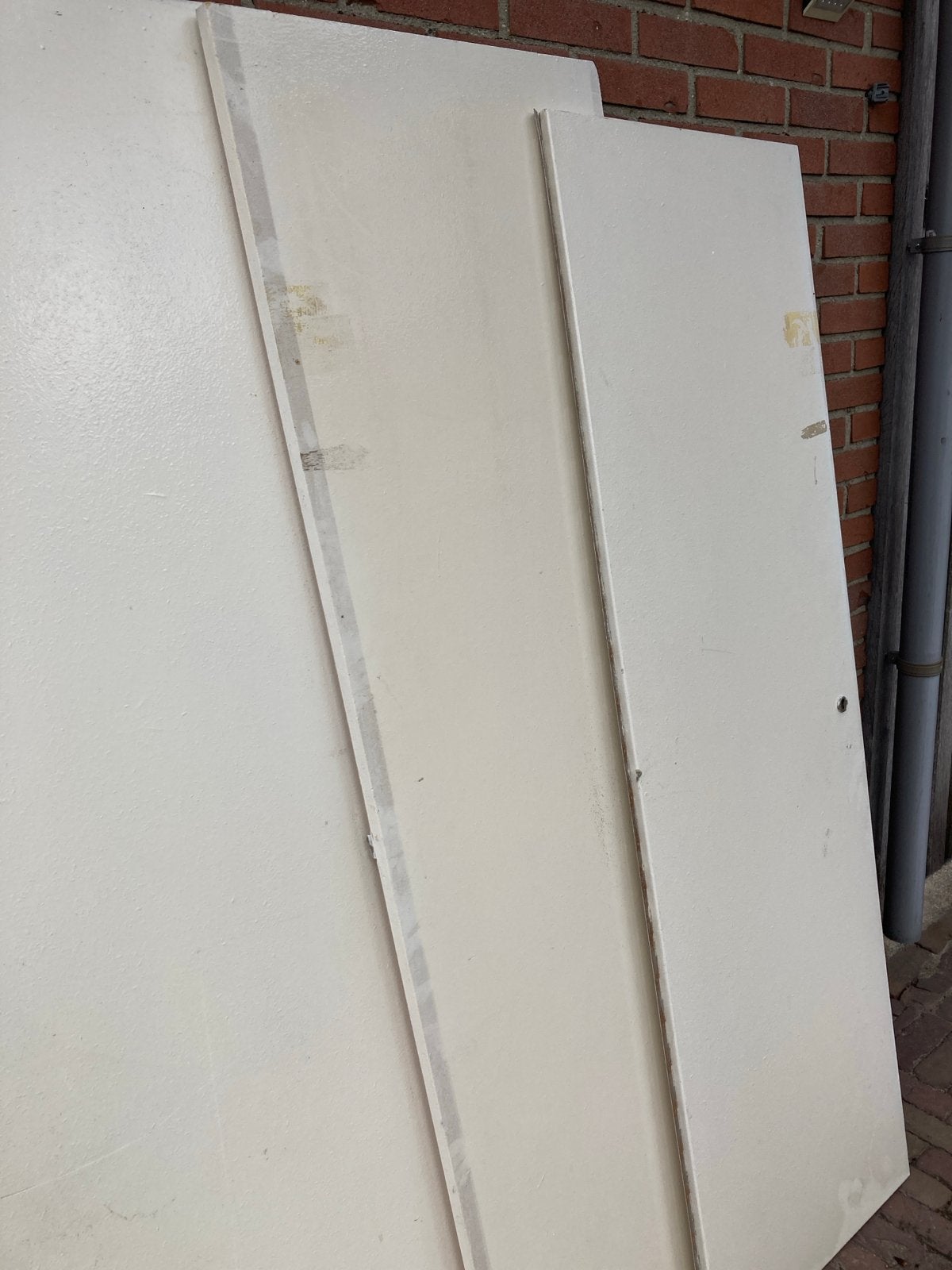 Gebruikte panelen van een inbouwkast, Doe-het-zelf en Verbouw, Ophalen, Gebruikt, Hout