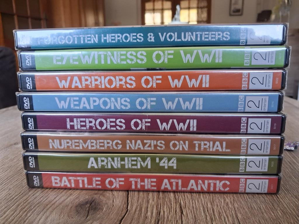 BBC WAR COLLECTION 8 DELEN NIEUW IN DE FOLIE ZIE FOTO'S, Alle leeftijden, Ophalen of Verzenden, Nieuw in verpakking, Oorlog of Misdaad