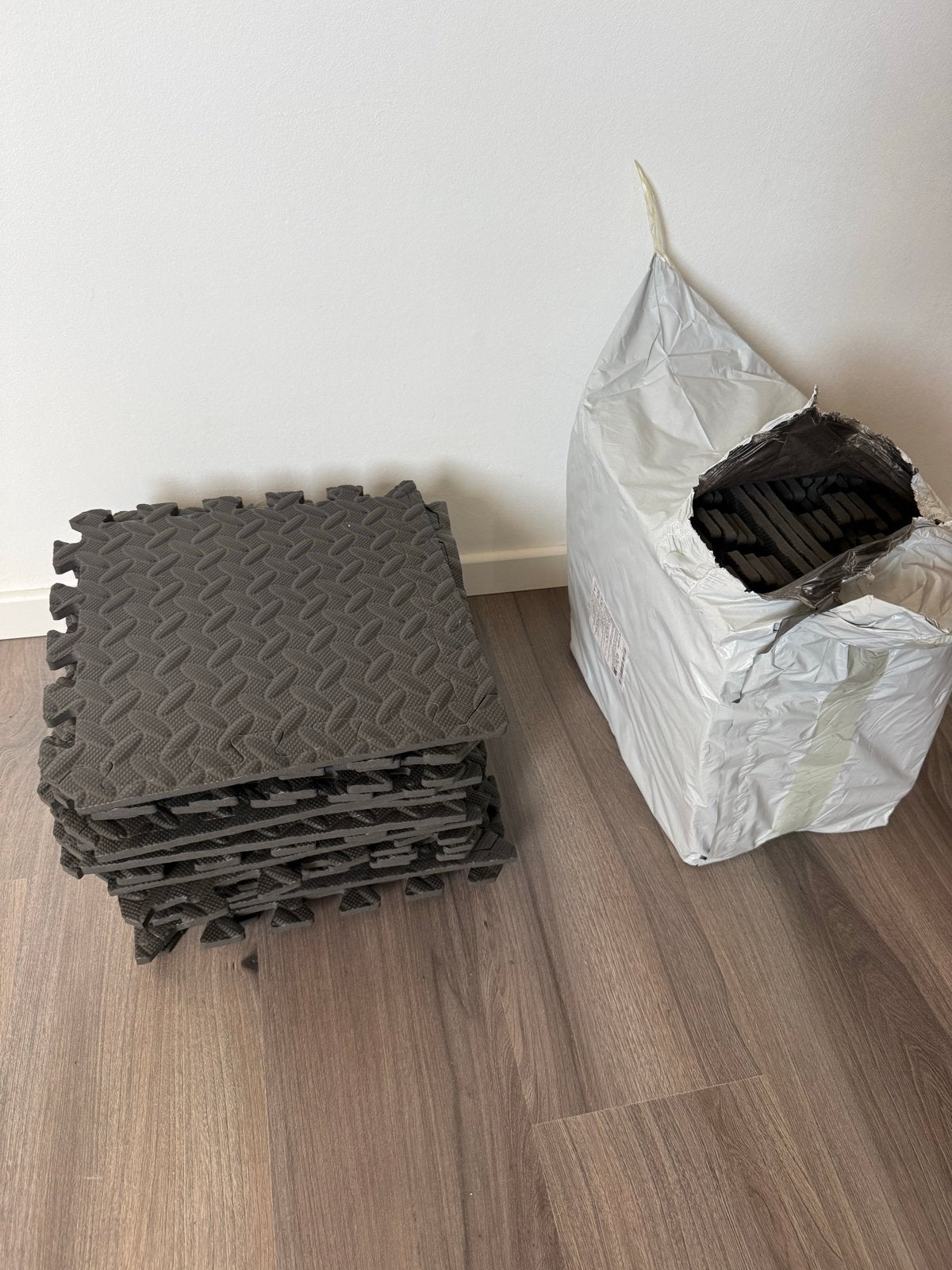 Antislip Ondervloer Tegels 30x30 cm - Fitnessmat, Ophalen of Verzenden, Gebruikt, Fitnessmat