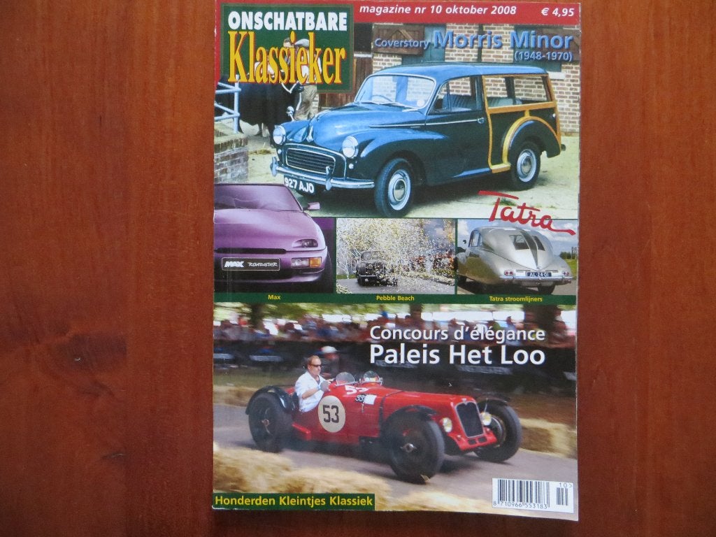 Onschatbare Klassieker 10 2008 Morris Minor, Max Roadster, Boeken, Ophalen of Verzenden, Zo goed als nieuw, Volkswagen