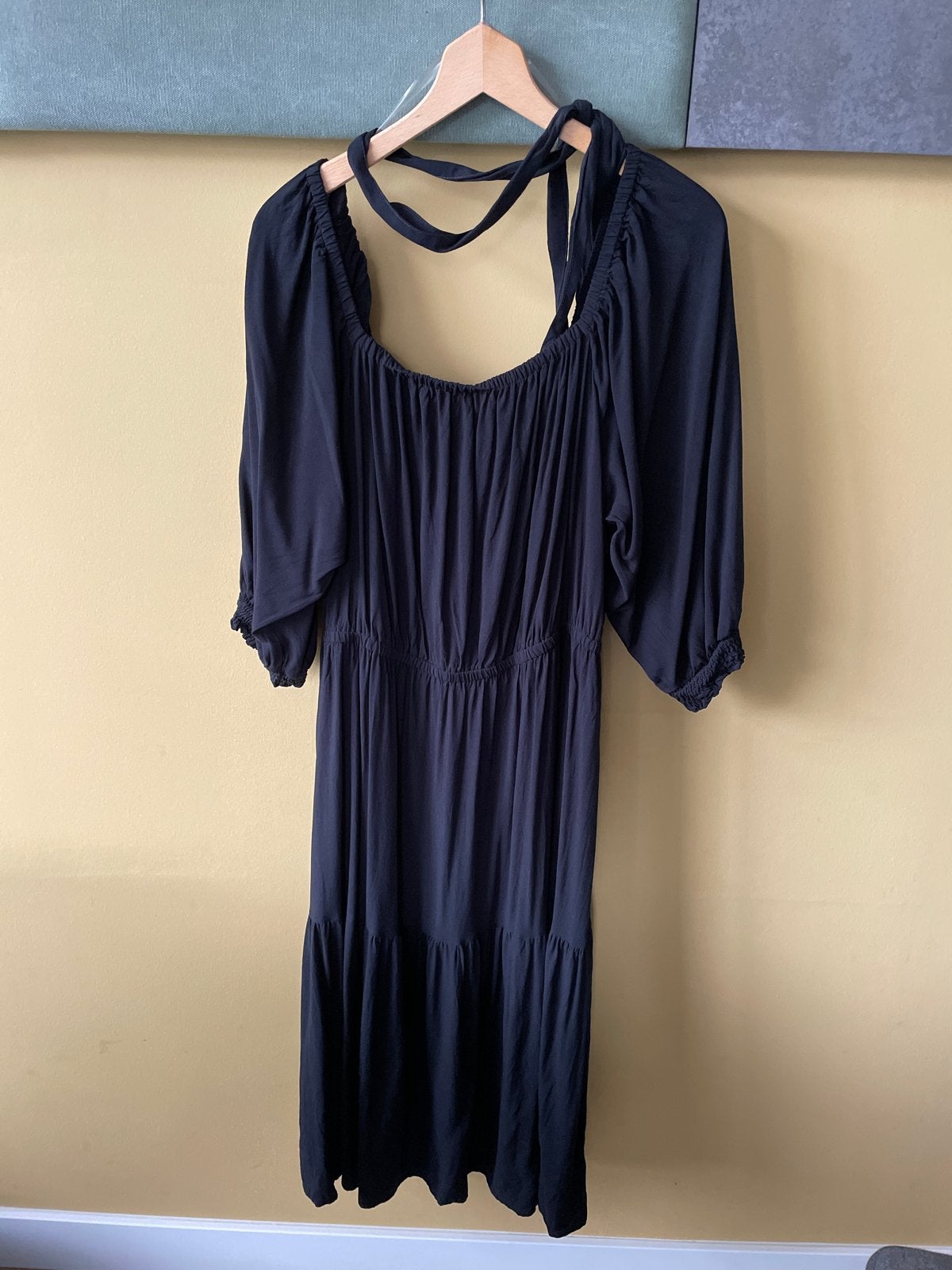 Zwarte Miljuschka by Wehkamp jurk maat 48, Kleding | Dames, Jurken, Zwart, Maat 46/48 (XL) of groter, Nieuw, Ophalen of Verzenden