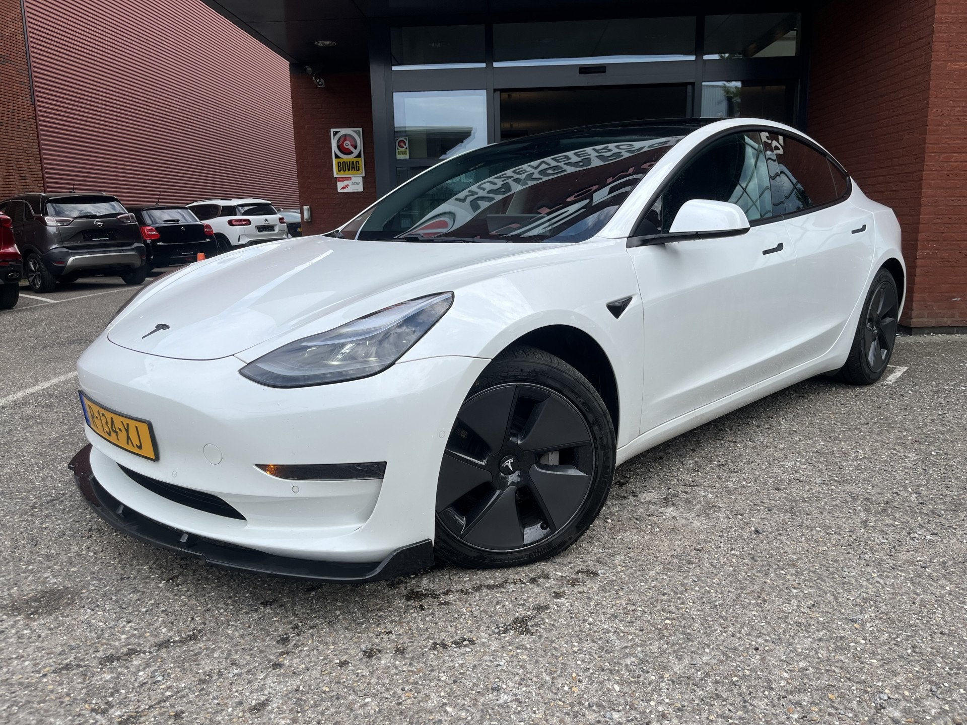 Tesla Model 3 Standard RWD Plus 60 kWh snel laden niet mogel, Automaat, Achterwielaandrijving, Gebruikt, Wit