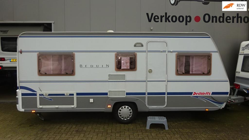 DETHLEFFS BEDUIN 510 V 2006 ENKELE BEDDEN RONDZIT MOVER, Caravans en Kamperen, Caravans, Mover, Bedrijf, Dethleffs, Tot en met 4