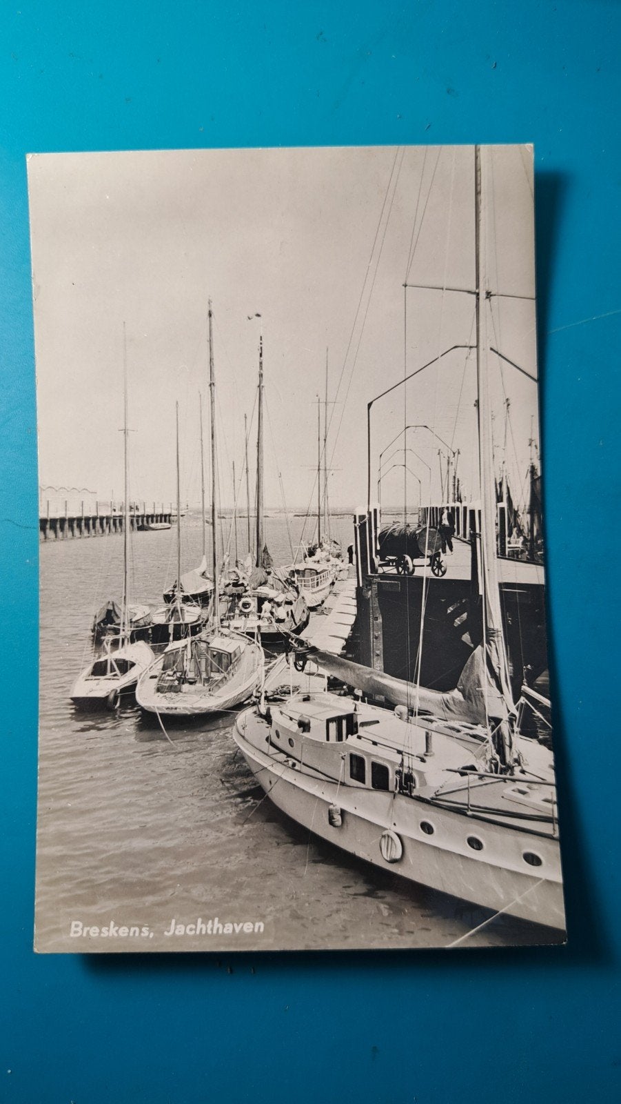 Breskens Jachthaven 1959, Ophalen of Verzenden, 1940 tot 1960, Gelopen, Zeeland