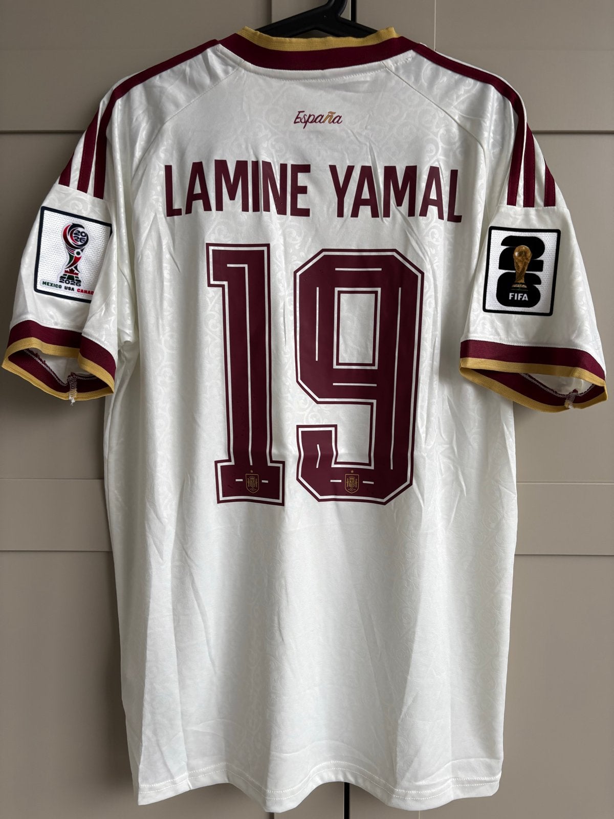 Wk 2026 Lamine Yamal spanje adidas large, Maat L, Ophalen of Verzenden, Nieuw, Shirt