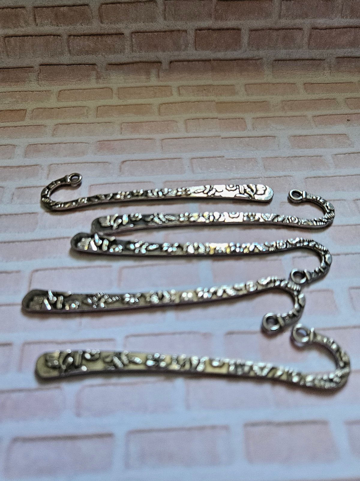 Set van 5 metalen bladwijzers met patroon (117), Ophalen of Verzenden, Nieuw, Overige typen