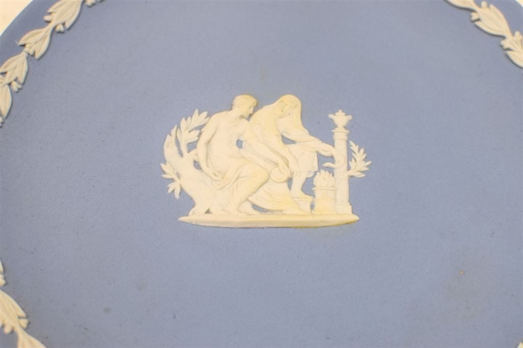 Blauw bordje 45356, Gebruikt, Ophalen of Verzenden, Bord(en), Overige stijlen