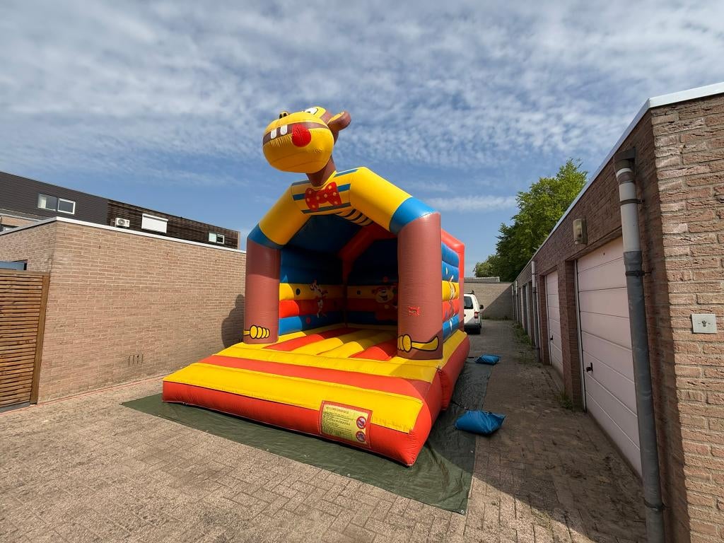 Springkussen huren, Hobby en Vrije tijd, Feestartikelen | Verhuur, Ophalen, Gebruikt, Verjaardag