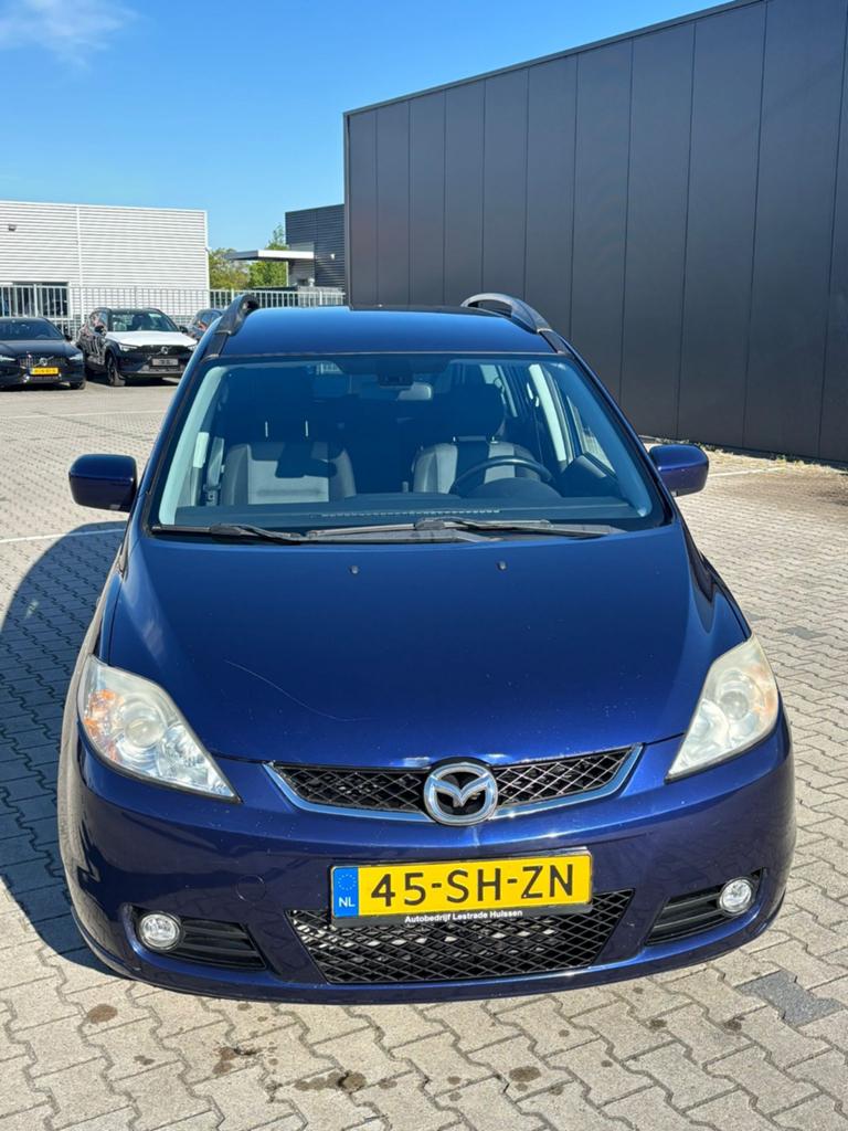 Mazda 5 2.0  7 persoons, Auto's, Mazda, Voorwielaandrijving, 145 pk, 4 cilinders, Blauw