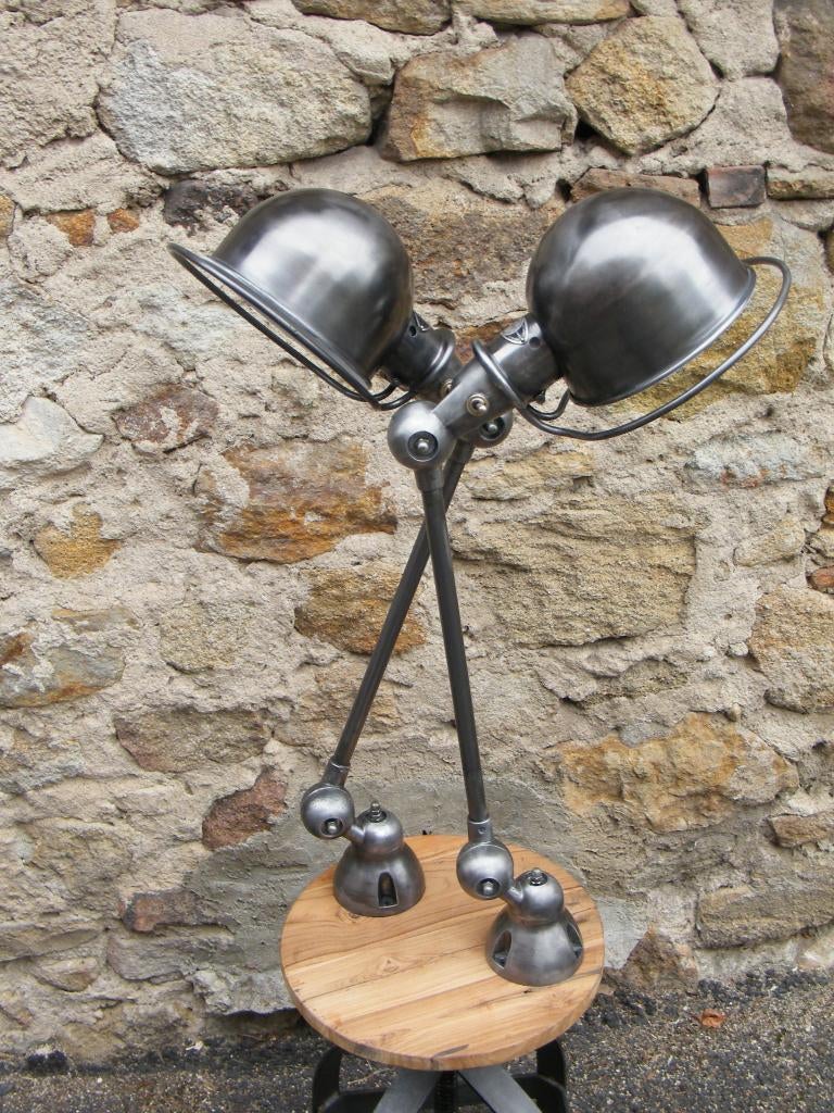 Jielde - 1950's vloerlamp in uitmuntende staat 2x, Verzenden, Zo goed als nieuw, Minder dan 100 cm, Metaal
