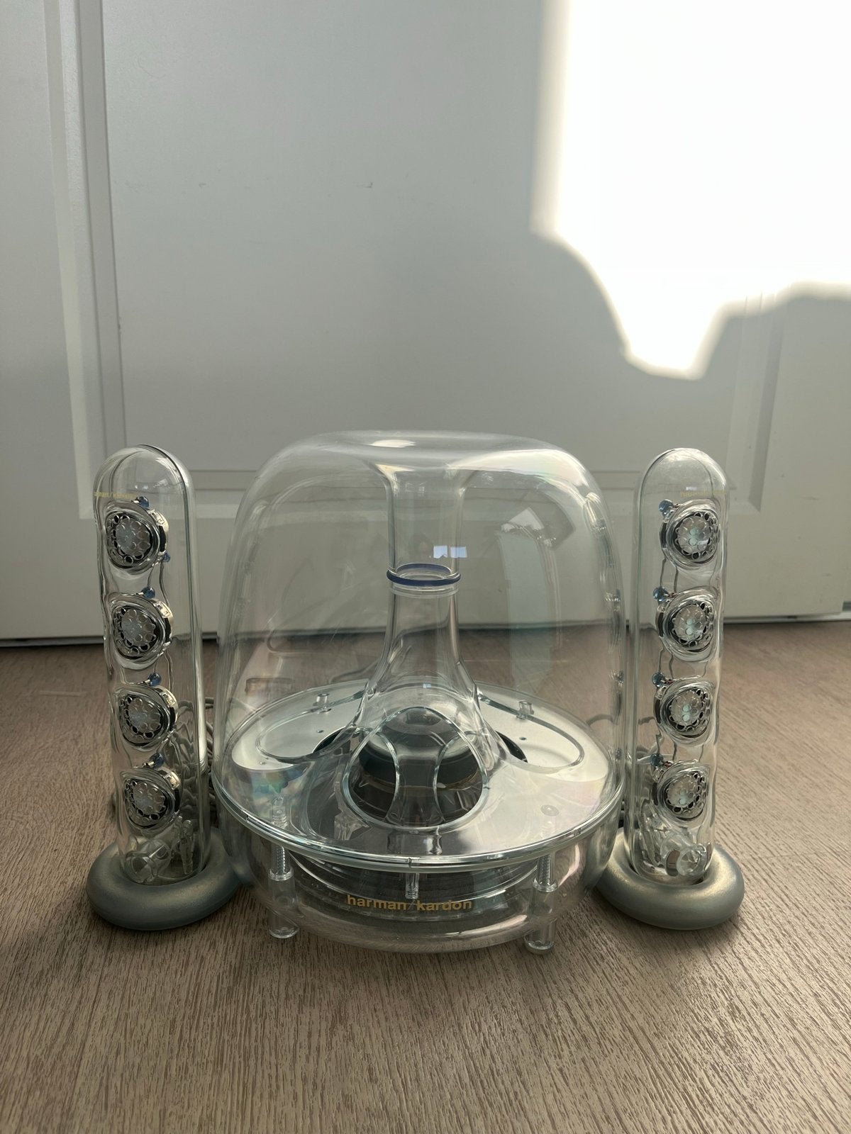 Harman Kardon SoundSticks III 2.1 speakerset, Ophalen, Gebruikt, Inclusief kabels, Speakerset