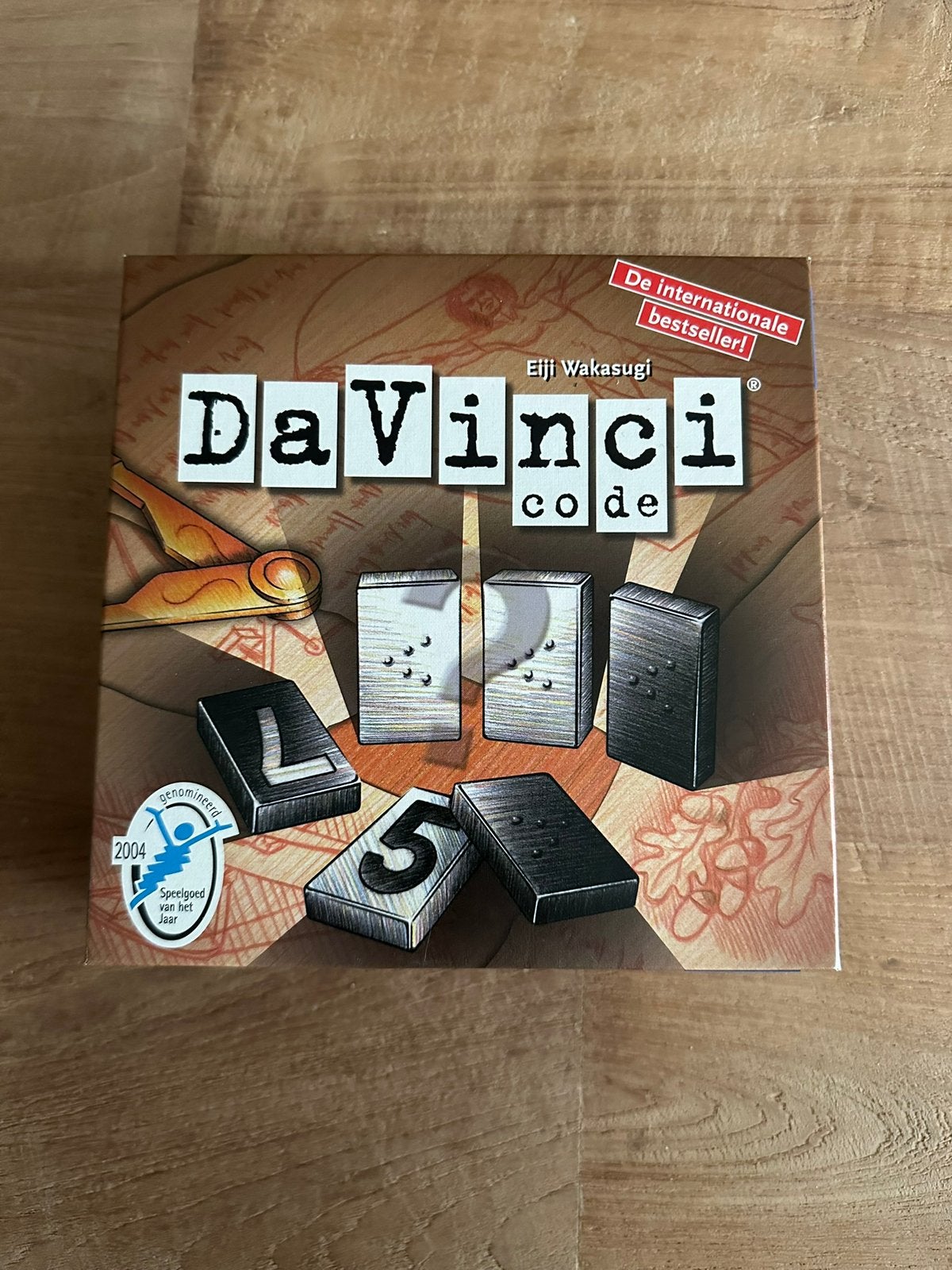DaVinci Code bordspel - De internationale bestseller!, Hobby en Vrije tijd, Gezelschapsspellen | Bordspellen, Drie of vier spelers